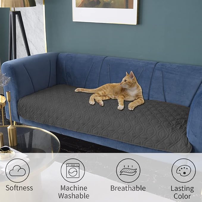 Ameritex Waterproof Blanket Reversible Dog Bed Cover Pet Blanket for Furniture Bed Couch Sofa - Image 4