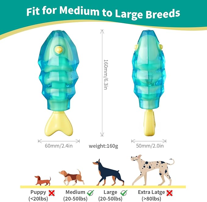 MewaJump Dog Chew Toys for Aggressive Chewers, Tough Dog Toy Medium Breeds - Image 6