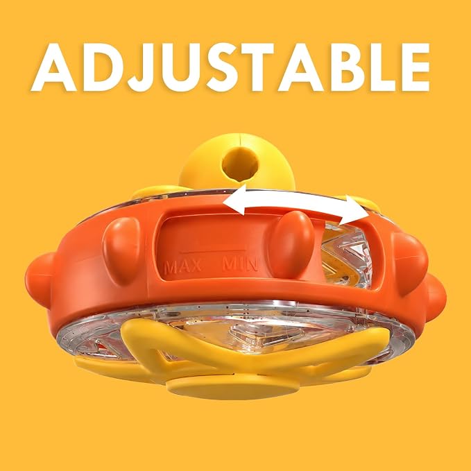 Interactive Cat Toy for Indoor Cats, Ferris Wheel Cat Treat Dispenser Teaser Wand & Suction Cup Base, w/Spoon, Puzzle Feeder Toy for Exercise, Mental Stimulation, Slow Feeding - Image 3