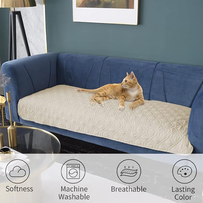 Ameritex Waterproof Blanket Reversible Dog Bed Cover Pet Blanket for Furniture Bed Couch Sofa - Image 6