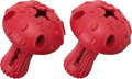 Dog Chew Toys for Aggressive Chewers, Rubber Treat Dispensing Stimulation Toy to Keep Them Busy, Durable Interactive Enrichment Puzzle Toy for Medium Large Breed Dogs by KrauzPet