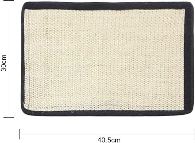 Cat Scratcher Mat with Interactive Mouse Toy, Cat Scratching Post Natural Sisal Table Leg Scratch Wrap Cat Grinding Claws Scratching Post Replacement Flexible Installation - Image 7