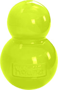 Outward Hound by Planet Dog Double-Tuff Stuffable Dog Toy, Large 5-Inch Green - Treat Dispensing Chew Ball for Medium to Large Dogs, Interactive Puzzle for Enrichment & Slow Feeding by OutwardHound