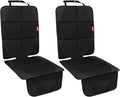 MORROLS Car Seat Protector, 2 Pack Carseat Protector with Thick Padding, Baby/Pets for Child Car Seat-Mesh Pockets-Waterproof-Universal Size(Black) by MORROLS