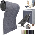 Cat Scratch Furniture Protector Mat DIY Cat Scratch Pad Self-Adhesive, Pet Scratching Post Cat Scratcher Carpet Anti Cat Scratch for Cat Tree/Door/Couch (Dark Gray, 11.8 * 23 inch) by Bomeiqee