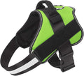Dog Harness, No-Pull Reflective Dog Vest, Breathable Adjustable Pet Harness with Handle for Outdoor Walking - No More Pulling, Tugging or Choking (Green, S) by Bolux