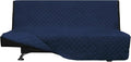 Easy-Going Reversible Couch Cover, Large Futon Sofa, Navy/Navy | Machine Washable Slipcover For Dogs, Water Resistant Furniture Mat For Living Room, Non-Slip Sofa Cover, Pet Friendly by Easy-Going