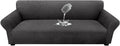 Waterproof Couch Cover, Washable Stretch Non-Slip Oversized Sofa Slipcover with Elastic Bottom Stay-in-Place - Leakproof Furniture Protector for Kids & Pets (Oversized Sofa, Dark Gray) by Unknown