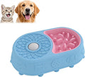 Slow Feeder Dog Bowl with Lick Mat, 2 in 1 Silicone Feeding Bowl | Promotes Healthy Eating Habits and Engaging Mealtime Experience by Unknown