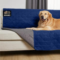 GORILLA GRIP® Waterproof Dog Blanket, Couch Cover for Dogs, 40x50 Navy | Silicone Grip Backing, Washable, Leakproof, Protects Sofa, Sectional, Bed, Crate, Car and RV, Senior Pet Essential by Unknown
