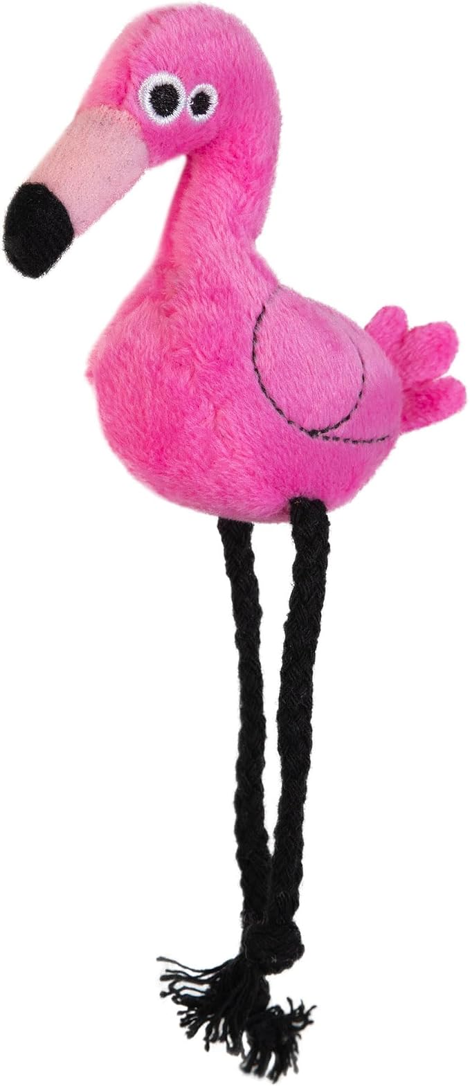 Mad Cat Flingin' Flamingo Bird Catnip and Silvervine Cat Toys, Pack of 2 | Tropical pair made for tossing games, sparks batting, chasing and playful energy in felines during active sessions daily - Image 2