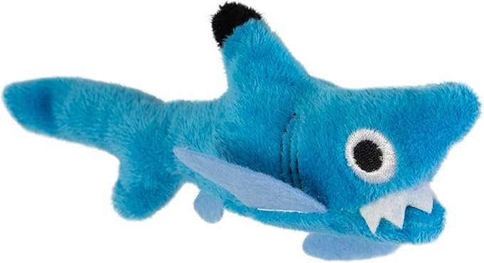 Mad Cat Shark Biter Ocean Themed Catnip and Silvervine Cat Toy, Pack of 1 | Sea creature design felines grab, wrestle and chomp during energetic play sessions, sparks natural instincts at home daily - Image 3