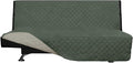 Easy-Going Reversible Couch Cover, Large Futon Sofa, Greyish Green/Beige | Machine Washable Slipcover For Dogs, Water Resistant Furniture Mat For Living Room, Non-Slip Sofa Cover, Pet Friendly by Easy-Going