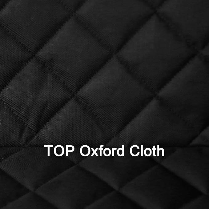 HONEST OUTFITTERS Dog Car Seat Cover 2 Pack, Waterproof Front Seat Car Cover for Cars, Trucks, and Suvs, Pet Front Cover for Cars, Nonslip Dog Seat Cover, Black - Image 5