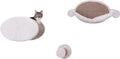 Trixie Liam Wall Mounted 3 pcs Lounge Set, Hammock, Cave, and Step, Brown, 18.8" L x 11.0" W x 11.3" Th by TRIXIE