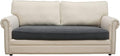 Eismodra Couch Cushion Covers Magic Stretch Sofa Slipcover for 3 Cushion Couch Dogs Pet L Shape 2 Seat Replacement Furniture Protector,Dark Gray Length 37-53 inches(Only 1 Piece) by Eismodra