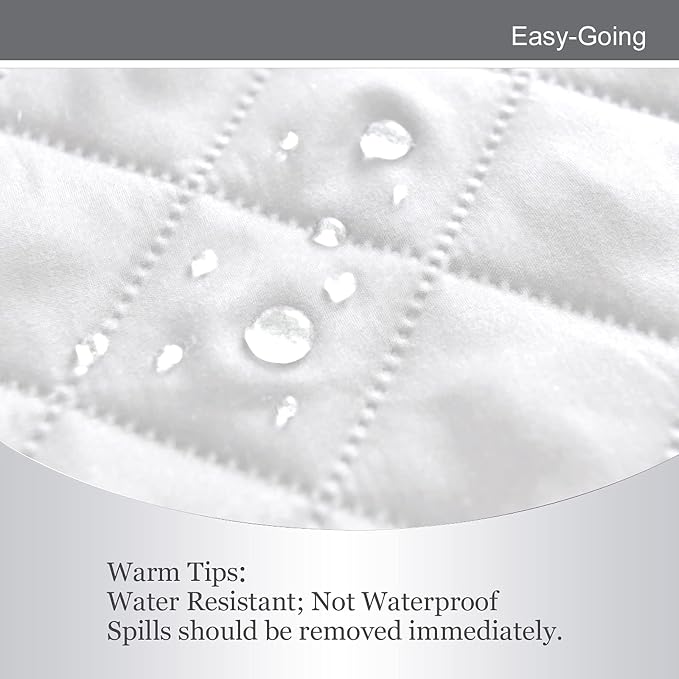 Easy-Going Reversible Couch Cover, Oversized Chair, White/White | Machine Washable Slipcover For Dogs, Water Resistant Furniture Mat For Living Room, Non-Slip Sofa Cover, Pet Friendly - Image 4