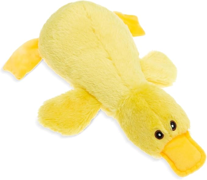 Mihachi Plush Squeaky Dog Duck Toys - Stuffed Pet Toy Duck Interactive Gifts for Dog Birthday Dogs Puppy Biting Chew Toys - for Medium and Large Dogs by Mihachi