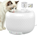 Red Dot Award Cat Water Fountain 1.8L/60oz, Ultra-Quiet Water Pump, Water-Electric Separation & Low Water Auto Shut Off for Cats Small Dogs by Petsuper