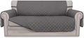 Easy-Going Reversible Couch Cover, 2 Cushion Sofa, Gray/Gray | Oversized Loveseat Slipcover For Dogs, Water Resistant Mat, Living Room, Non-Slip Sofa Cover, Pet Friendly by Easy-Going