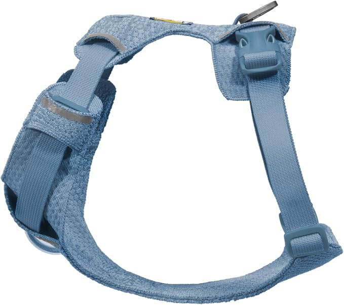 Ruffwear, Front Range Flex Dog Harness, Engineered Knit Construction for Ultimate Fit and Mobility, Lightweight Flexible Everyday Harness with Dual Leash Clips, Polar Blue, X-Small - Image 8