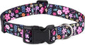 Mihqy Dog Collar for Small Dogs, Fashion Design, Floral,S | Neck Fit 9.8"-15.7", Multiple Patterns，4 Sizes for Small Medium Large Dogs, Comfortable for Walks and Outdoor Hikes by Mihqy