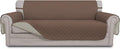 Easy-Going Reversible Couch Cover for 3 Cushion Sofa, Large Brown/Beige | Machine Washable Slipcover For Dogs, Water Resistant Furniture Mat For Living Room, Non-Slip Sofa Cover, Pet Friendly by Easy-Going