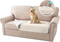 H.VERSAILTEX Couch Cover for Dogs Washable 100% Waterproof Sofa Cushion Cover Dog Bed Cover Non-Slip Pet Blanket for Sofa Cushion Protector, 35"x62", Ivory by HVERSAILTEX