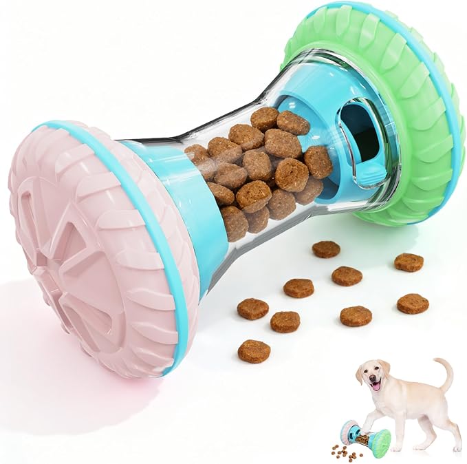 MateeyLife Interactive Dog Puzzle Toy for Small Medium Large Dogs | Adjustable Treat Dispensing Slow Feeder, Interactive Dog Toys Roller, Boredom Relief Enrichment Toys to Keep Them Busy by MateeyLife