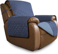 Easy-Going Reversible Couch Cover, Oversized Recliner, Dark Blue/Light Blue | Machine Washable Slipcover For Dogs, Water Resistant Furniture Mat For Living Room, Non-Slip Sofa Cover, Pet Friendly by Easy-Going