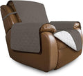 Easy-Going Reversible Couch Cover, Oversized Recliner, Taupe/Ivory | Machine Washable Slipcover For Dogs, Water Resistant Furniture Mat For Living Room, Non-Slip Sofa Cover, Pet Friendly by Easy-Going