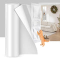 Cat Couch Protector, Transparent Anti Scratch Furniture Protector, Self-Adhesive & Waterproof Tape, Shields Couches, Sofas, Chairs from Cat Claws & Damage(200in x 16in) by Unknown