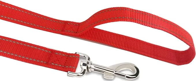 Reflective Dog Leash 4Ft /5 Foot /6 Feet Long, 1 Inch Wide, for Small and Medium Dogs - Image 3