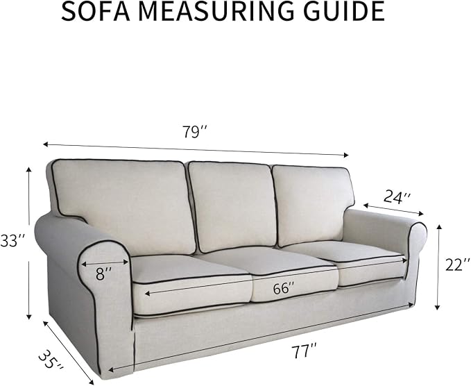 PureFit Reversible Quilted Sofa Cover Dog Couch Covers for Sofa, 66 in | Pink/Beige, Water Resistant Couch Protector, Washable Pet Couch Cover with Non Slip and Elastic Straps For Kids - Image 6