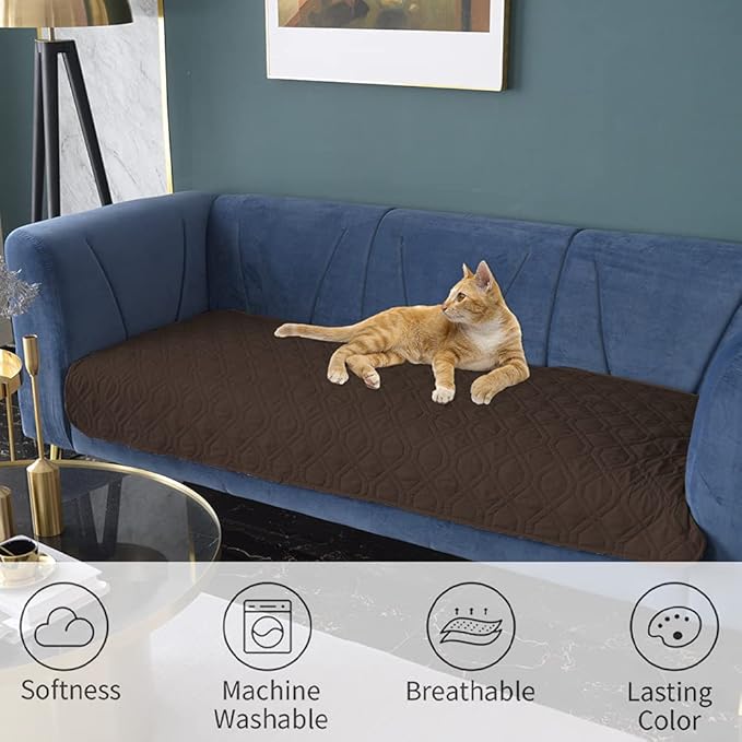 Ameritex Waterproof Dog Bed Cover Pet Blanket for Furniture Bed Couch Sofa Reversible - Image 2