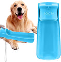 Portable Dog Small Animals Water Bottle for Walking 19 OZ or 12 OZ Pet Water Bottles for Puppy Medium Large Dogs Little Animals Water Dispenser Dog Small Animals Water Bowl by SOICTA