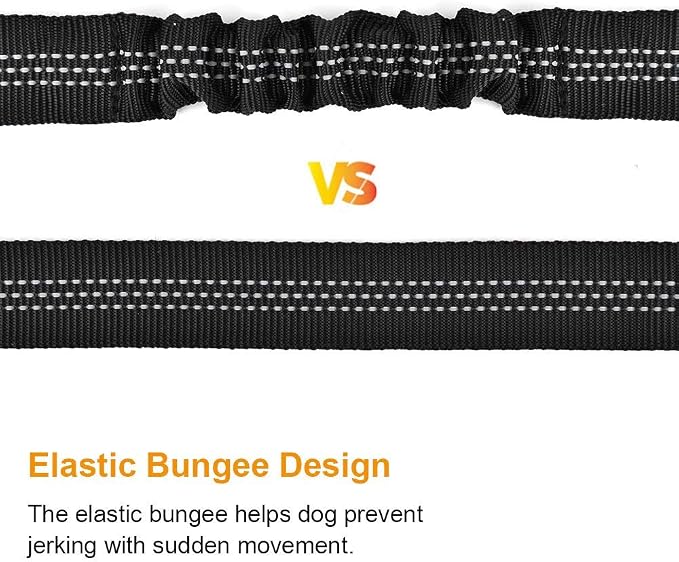 Lukovee Dog Car Harness Seat Belt, Harness & Seatbelt with 2 in 1 Buckle | Adjustable Soft Breathable Mesh Harness, Reflective Elastic Reflective Tether, for Small Medium Large Dogs Pets (Purple,XXS) - Image 5