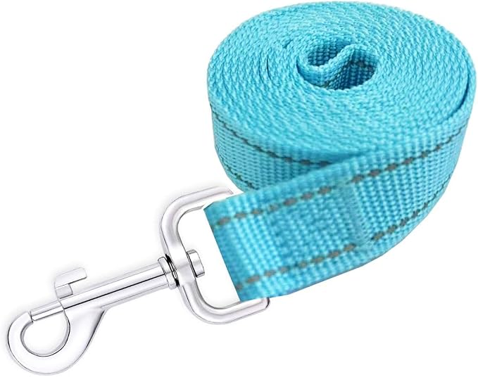 Reflective Dog Leash 4Ft /5 Foot /6 Feet Long, 1 Inch Wide, for Small and Medium Dogs - Image 2