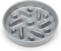 Ceramic Slow Feeder Dog Bowl, 2 Cups Maze Puzzle Dish to Slow Down Eating | Premium Ceramic Material with Anti-Slip Design, Suitable for Small, Medium and Large Breed Dogs Daily Feeding by Anipaw