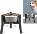 SHAINFUN Adjustable Elevated Dog Bowls Stand Compatible with 5.9 to 8.7 inch Wide Raised Stand with Metal Material for Medium and Small Sized Dogs (Bowl Not Included) by SHAINFUN