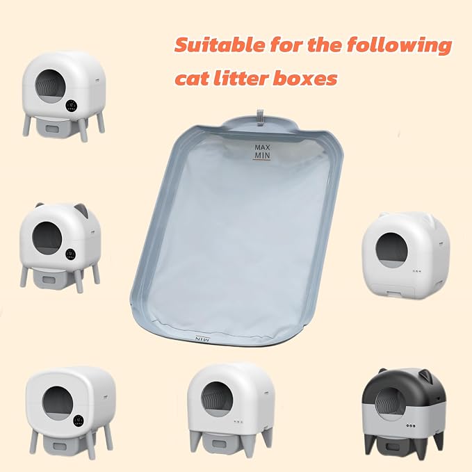 Automatic Litter Box Waterproof Pad Replacement Mat Litter Box Liner 2pack - Image 3
