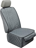 Waterproof Front Seat Cover Dog Car Seat Covers Nonslip and Full Protection with Side Flaps Fits Most Cars, Trucks, SUVs(Grey, 1Pack) by HAPYFOST