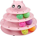 UPSKY Cat Toy Roller 3-Level Turntable Cat Toys with Six Colorful Balls | Puzzle Kitten Toys, Sturdy Structure, Detachable Design, Easy to Assemble, Anti-Slip, Reduces Boredom for Indoor Cats by UPSKY