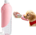 Portable Dog Water Bottle Attachment, Slip-On Pet Water Bowl,Dog Water Bottle for Standard Water Bottles Easy to Install,Leak Proof Outdoor,Pet Water Feeder Bowl by Unknown