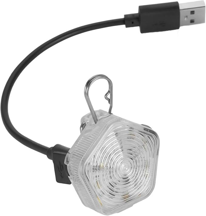 Ruffwear, Beacon Safety Light for Dogs, Rechargeable, Clear Lake | Durable & Waterproof, High Performance Safety Light Visible in Low-Light Conditions or Inclement Weather, 3 LED Color Options - Image 11
