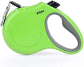 Fida Retractable Dog Leash, 10ft Heavy Duty Pet Walking Leash for X-Small Dog or Cat up to 18 lbs, Tangle Free. One-Hand Brake (X-Small, Green) by Fida