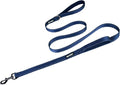 OneTigris No-Pull Dog Leash with Handle for Medium Large Dogs (Blue, 6FT) | Durable lead built for training & daily walks. Ideal drag line for strong pullers and large breeds like bully dogs. by OneTigris