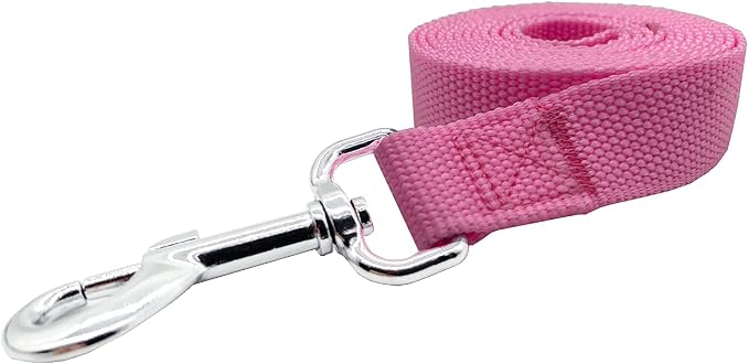 Nylon Dog Training Leash, Traction Rope, 4Ft /5 Foot /6 Feet Long, 5/8 inch 3/4 Inch 1 Inch Wide, for Small and Medium Dogs - Image 2