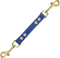 PetBonus Dog Collar Safety Clip, Waterproof Backup Safety Strap | Prong Collar to Harness Connector, Escape Proof, Odor Proof, Easy to Clean, Double Ended Clasp for Training Walking, Blue by Petbonus