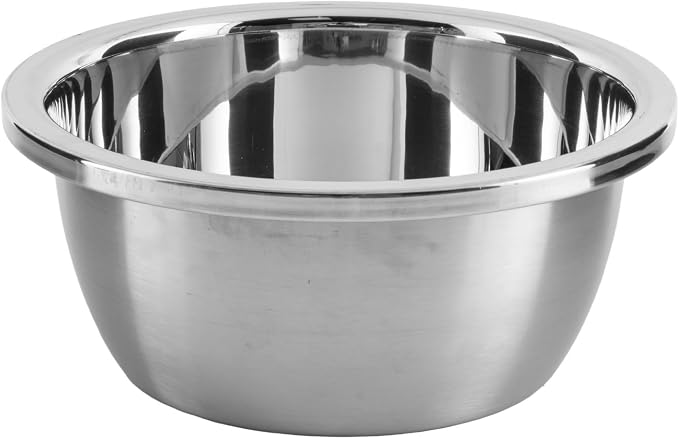Dog Bowl, Stainless Steel for Mid-Large Breeds, 8 x 3.6in, 64-oz Capacity | 8-inch Diameter, Replacement Food Feeder Bowl, Clean Stainless, SUS 304 - Image 2